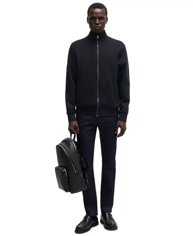 Men's Regular-Fit Zip-Up Sweatshirt - 1
