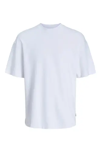 Men's Relaxed Fit Basic T-shirt - 12254412-White - 3