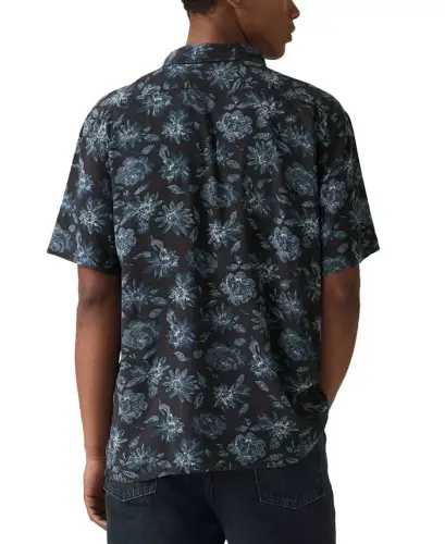 Men's Relaxed-Fit Camp Collar Shirt - Floral Dark Phantom - LEVI'S (1)