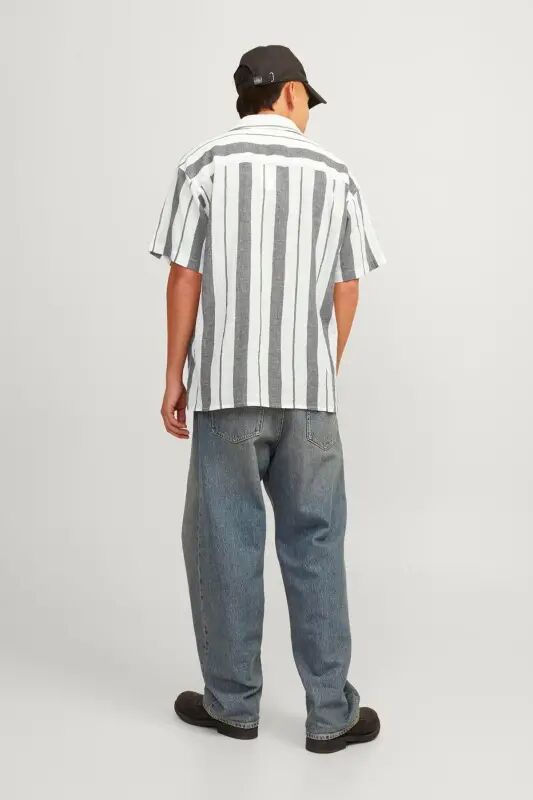 Men's Relaxed Fit Striped Shirt - Luke - 2
