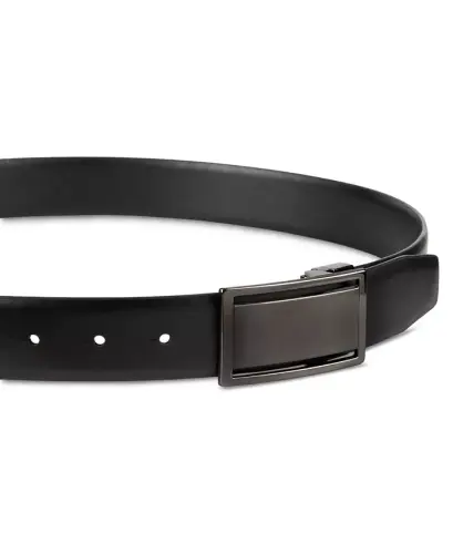 Men's Reversible Cut-Out Plaque Belt, Created for Modazone - Oxford - 4