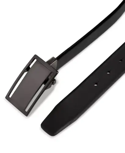 Men's Reversible Cut-Out Plaque Belt, Created for Modazone - Oxford - 3