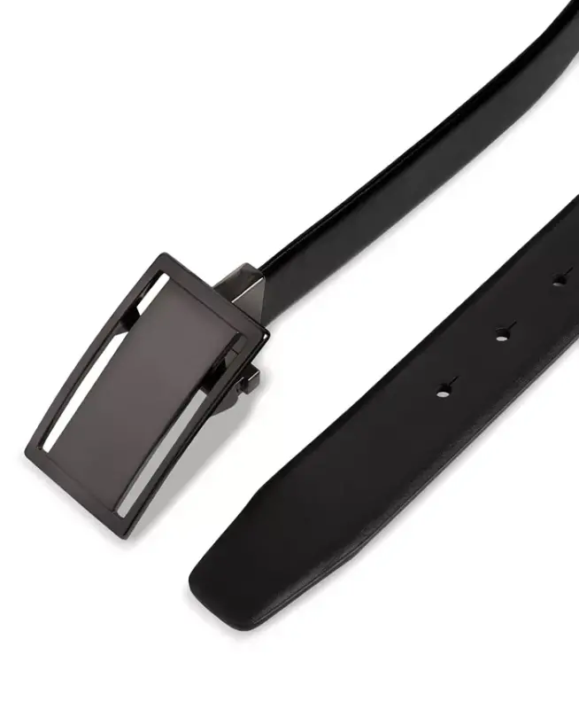 Men's Reversible Cut-Out Plaque Belt, Created for Modazone - Oxford - 3