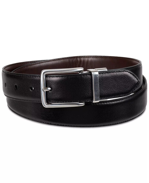 Men's Reversible Dress Belt Charcoal - 1