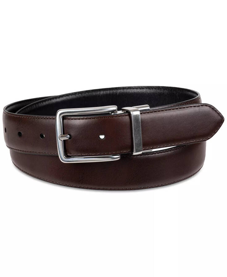 Men's Reversible Dress Belt Charcoal - 2