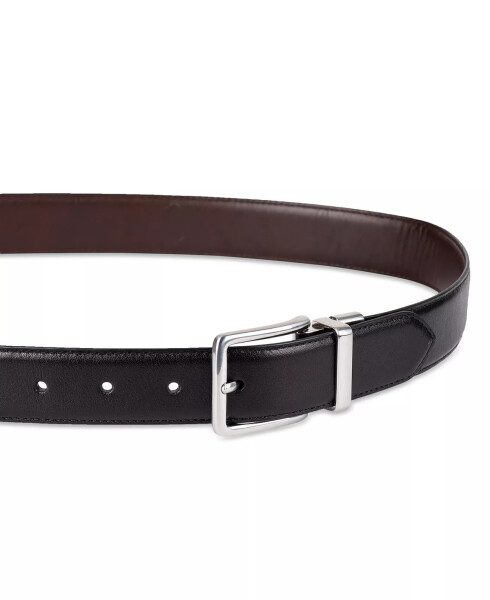 Men's Reversible Dress Belt Charcoal - 4