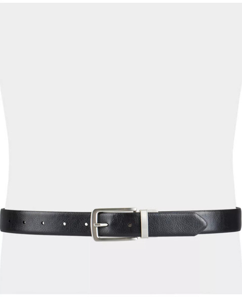 Men's Reversible Dress Belt, Created for Modazone Brown/ Black - 15