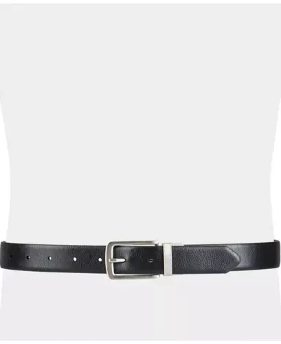 Men's Reversible Dress Belt, Created for Modazone-Brown/Black - 6