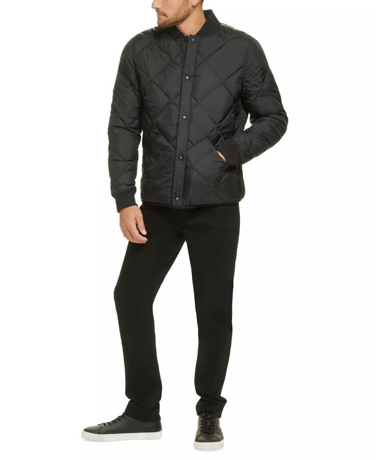 Men's Reversible Quilted Jacket Black - 10