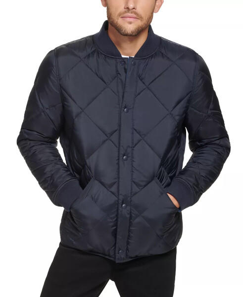 Men's Reversible Quilted Jacket True Navy - 1