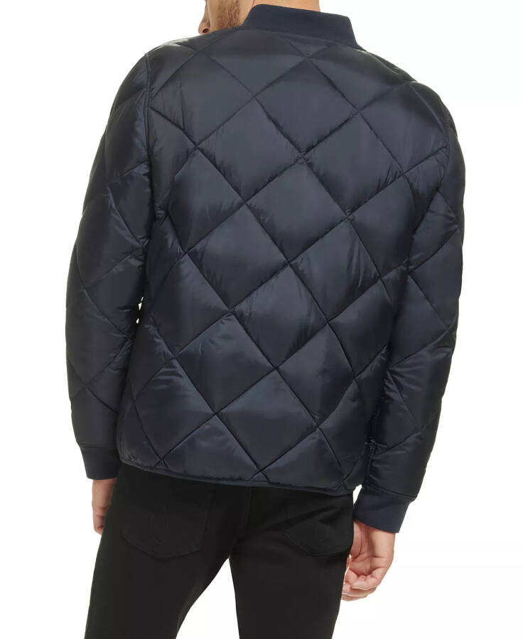 Men's Reversible Quilted Jacket True Navy - 2