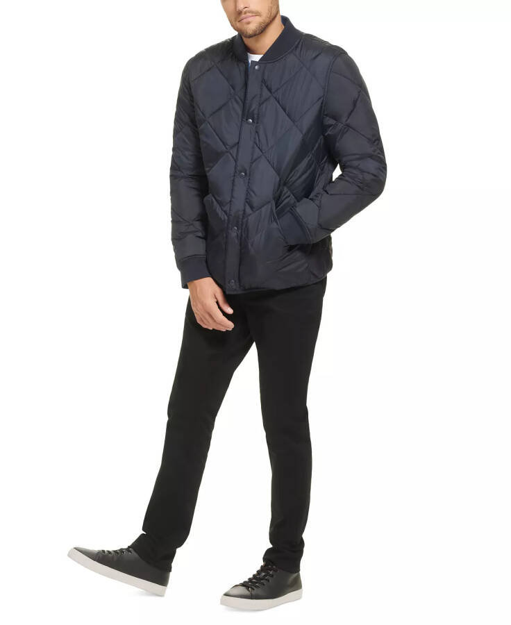 Men's Reversible Quilted Jacket True Navy - 8