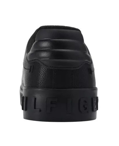 Men's Rezz Lace Up Low Top Sneakers-All Black - 5