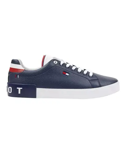 Men's Rezz Lace Up Low Top Sneakers - Navy 