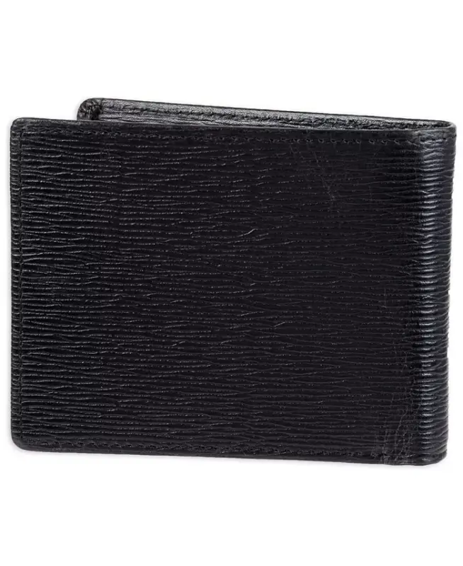 Men's RFID Slimfold Extra Capacity Wallet-Black - 2