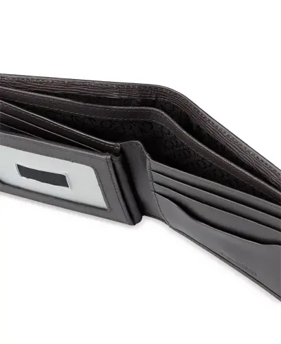 Men's RFID Slimfold Extra Capacity Wallet-Brown - 4