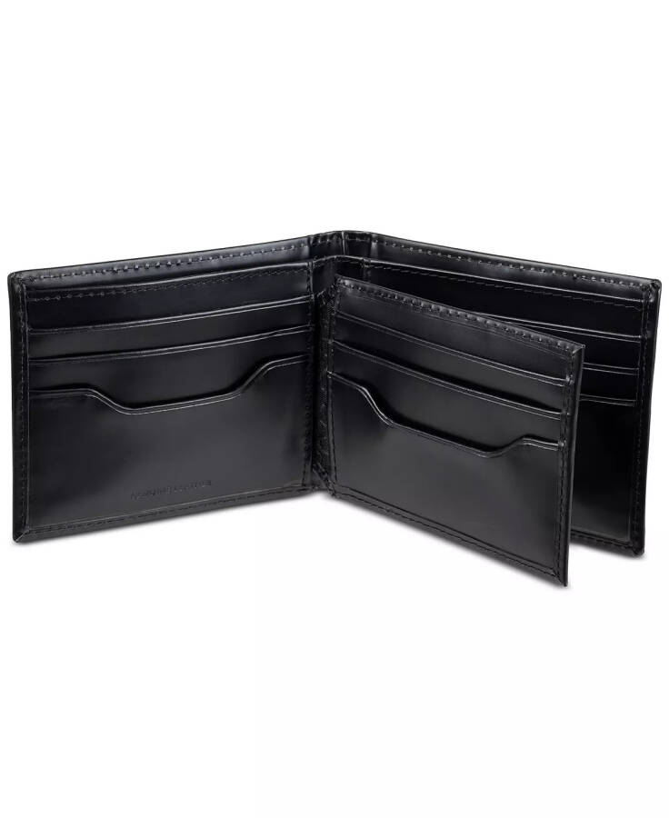 Men's RFID Slimfold Wallet & Key Fob Set Black - 3