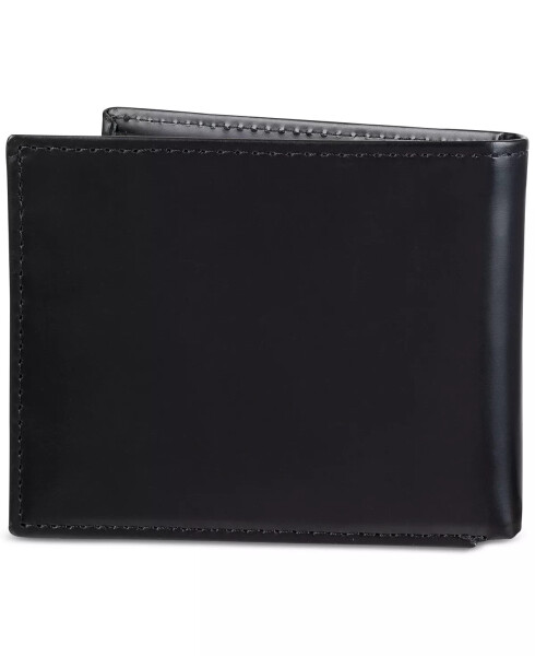 Men's RFID Slimfold Wallet & Key Fob Set Black - 6