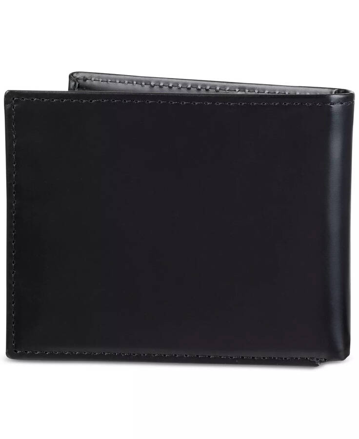 Men's RFID Slimfold Wallet & Key Fob Set Black - 6