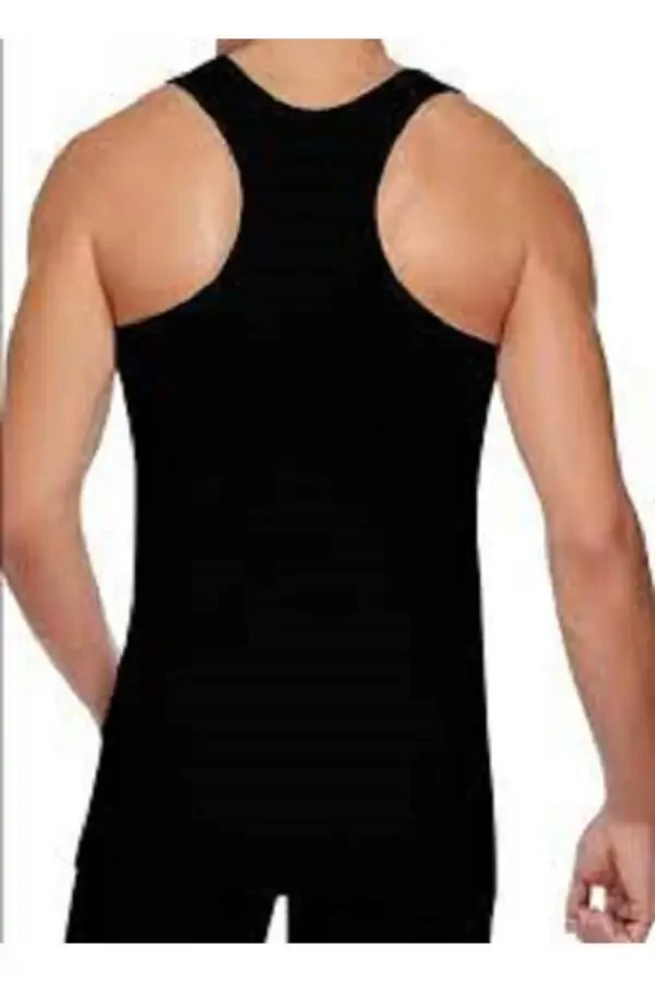 Men's Ribbed Sports Tank Top - 2