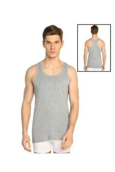 Men's Ribbed Sports Tank Top - TUTKU