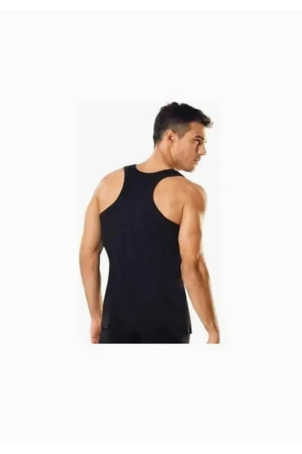 Men's Ribbed Sports Tank Top 4 Pack - 1