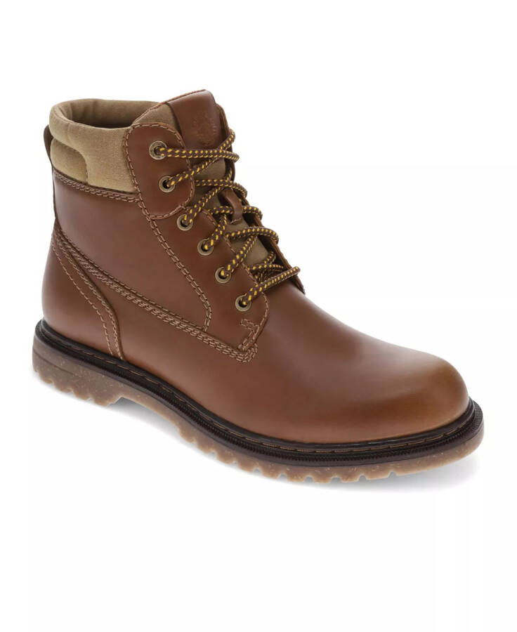 Men's Richmond Comfort Boots Dark Tan - 6