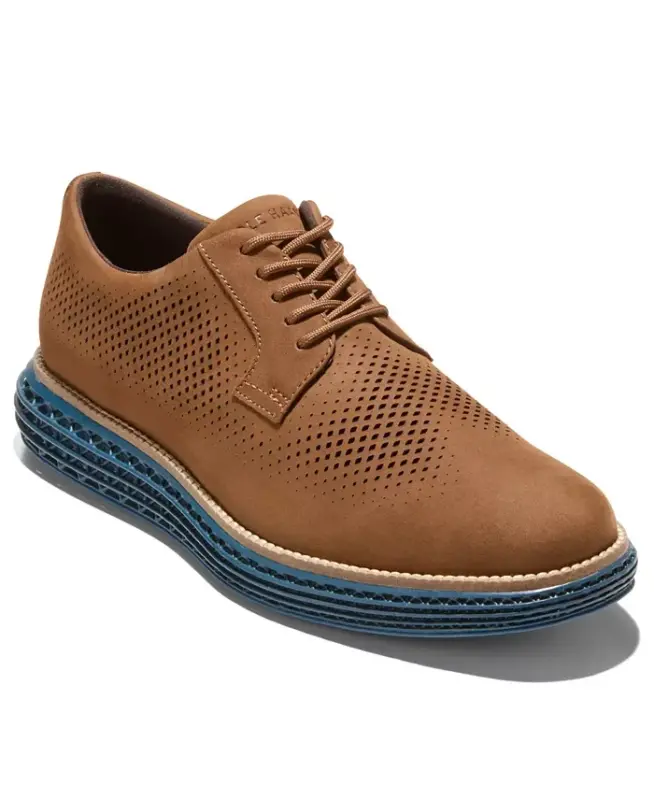 Men's ØriginalGrand 2.0 Oxford Dress Sneaker - Spiced Brown Nubuck - COLE HAAN