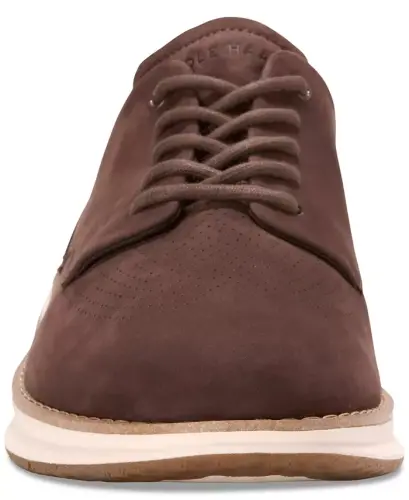 Men's ØriginalGrand Energyweave Perforated Plain Toe Oxford - Madeira Nubuck-Ivory - 3