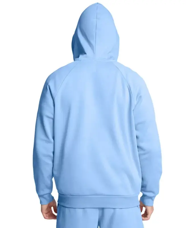 Men's Rival Full-Zip Fleece Hoodie - Horizon Blue / / White - 2