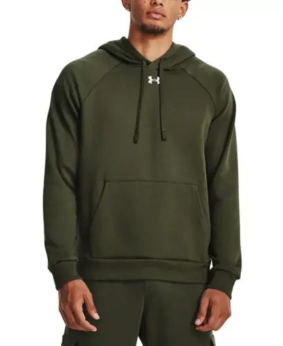 Men's Rival Logo Embroidered Fleece Hoodie - 1
