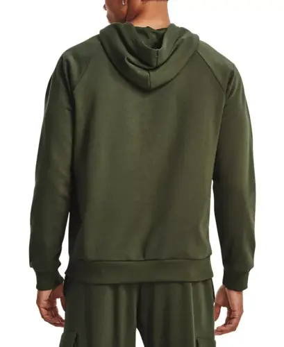 Men's Rival Logo Embroidered Fleece Hoodie - UNDER ARMOUR (1)