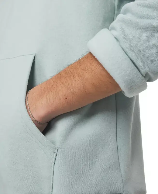 Men's Rival Logo Embroidered Fleece Hoodie - Enamel Blue - 3