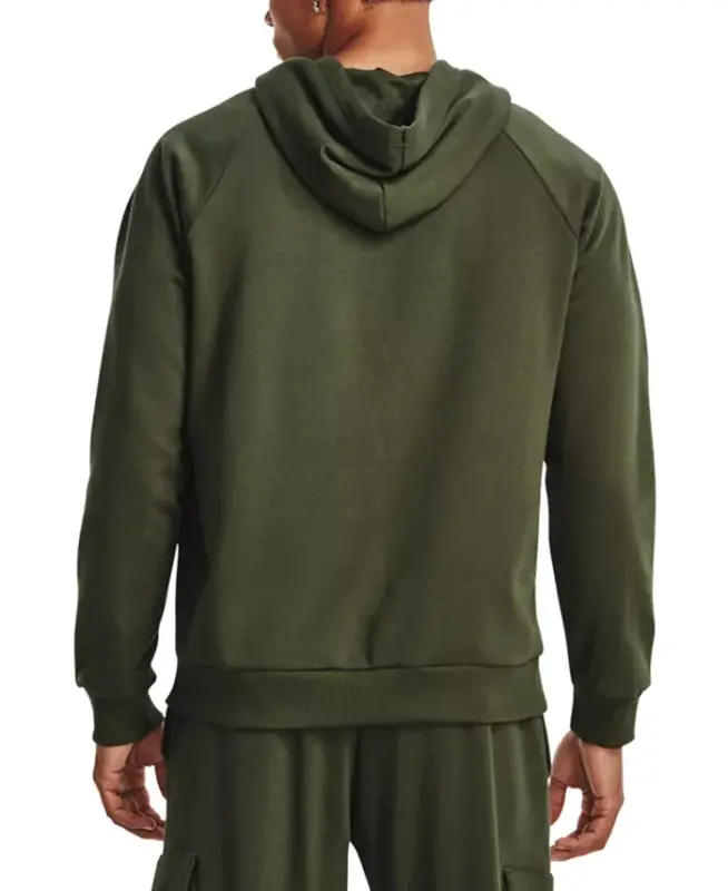 Men's Rival Logo Kashtalashtirilgan Fleece Xudi - 2