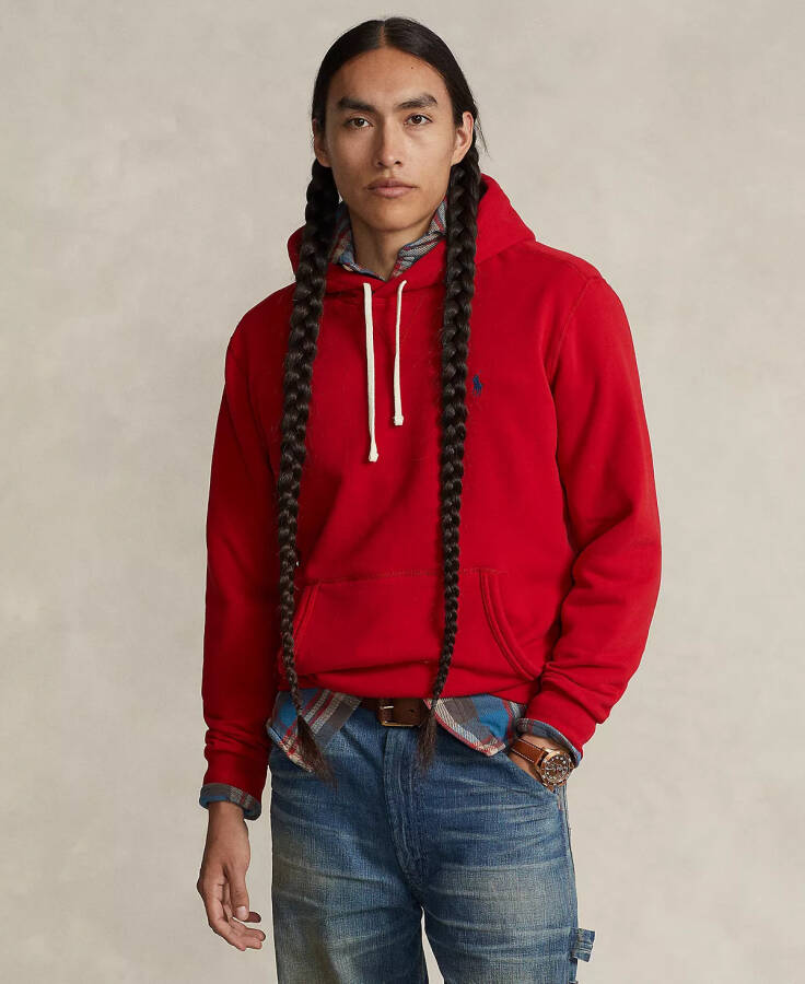 Men's RL Fleece Hoodie Rl 2000 Red - 1