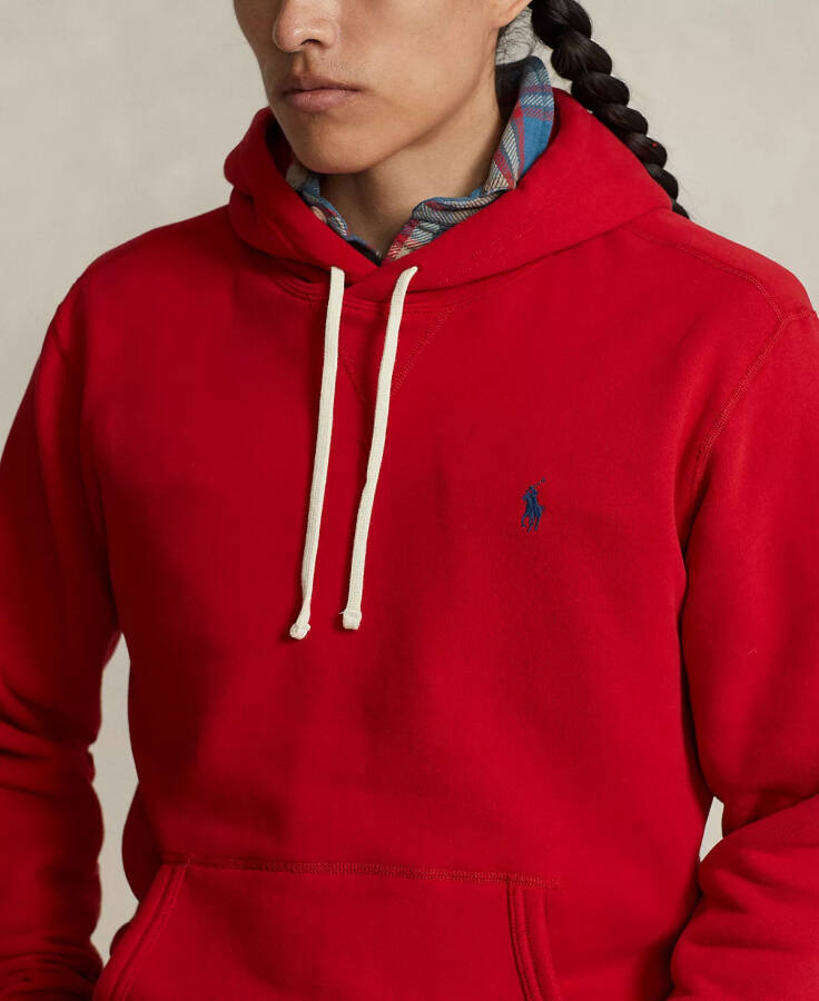 Men's RL Fleece Hoodie Rl 2000 Red - 4