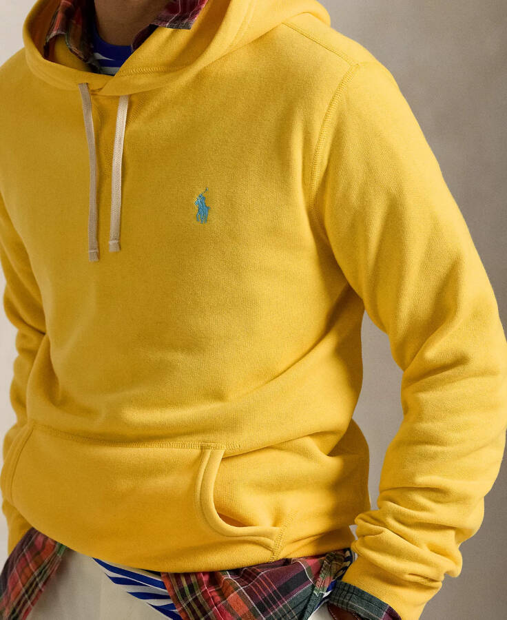 Men's RL Fleece Hoodie Sunfish Yellow - 3