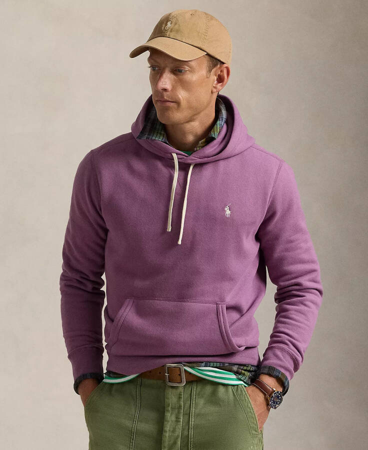 Men's RL Fleece Hoodie Tea Rose - 1