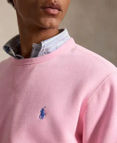 Men's RL Fleece Sweatshirt - Carmel Pink - 3