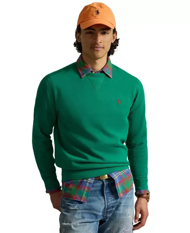 Men's RL Fleece Sweatshirt - Erin Green - 1
