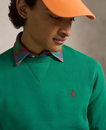 Men's RL Fleece Sweatshirt - Erin Green - POLO RALPH LAUREN (1)