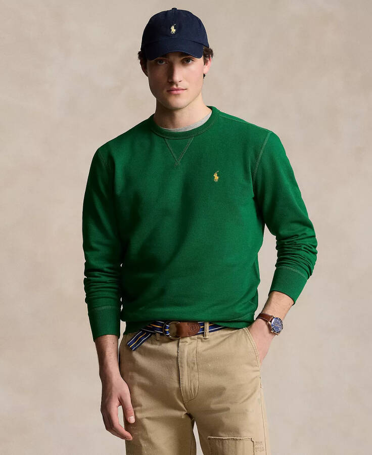 Men's RL Fleece Sweatshirt Green - 1