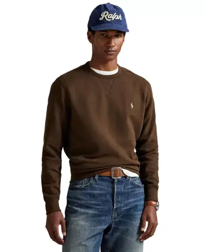 Men's RL Fleece Sweatshirt - Nutmug Brown - 1