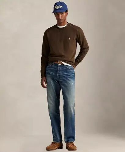 Men's RL Fleece Sweatshirt - Nutmug Brown - Polo Ralph Lauren (1)