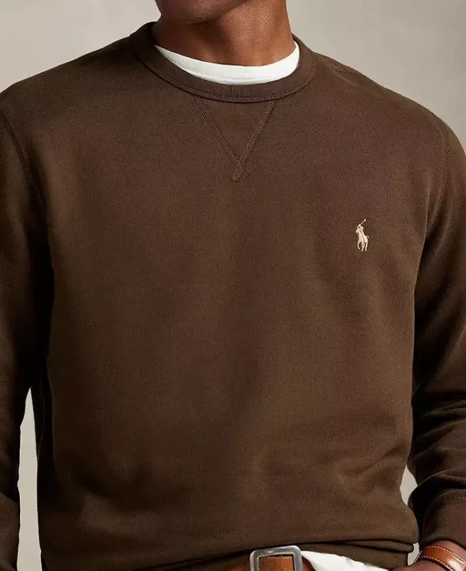Men's RL Fleece Sweatshirt - Nutmug Brown - 3