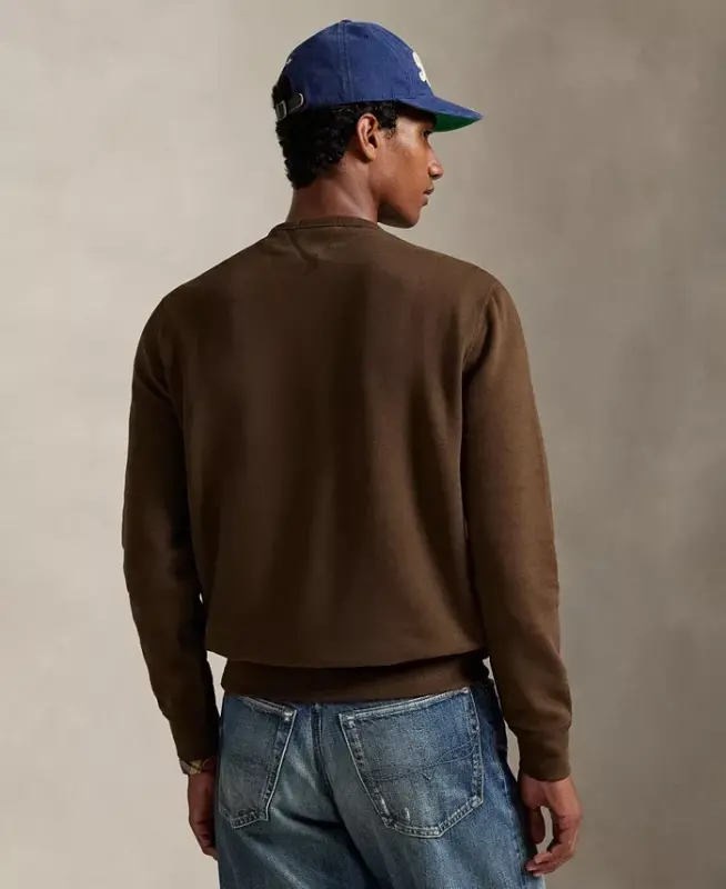 Men's RL Fleece Sweatshirt - Nutmug Brown - 4