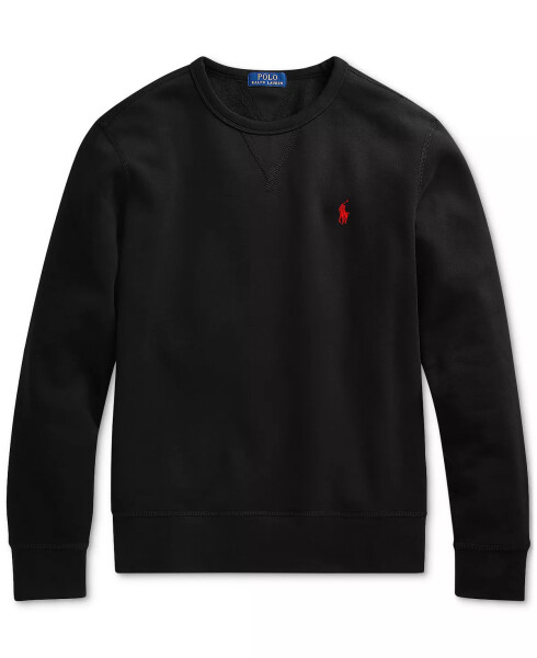 Men's RL Fleece Sweatshirt Polo Black - 7