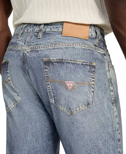 Men's Rodeo Digitally Printed Stretch Regular-Fit Jeans-Blue Genesis Clean - 4