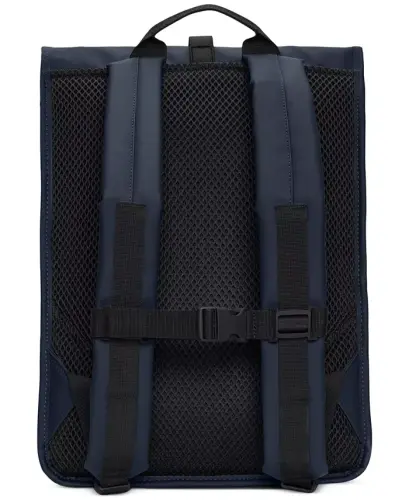 Men's Rolltop Rucksack Bag - Navy - RAINS (1)