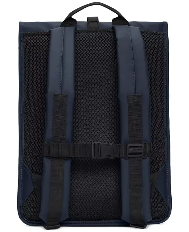 Men's Rolltop Rucksack Bag - Navy - 2